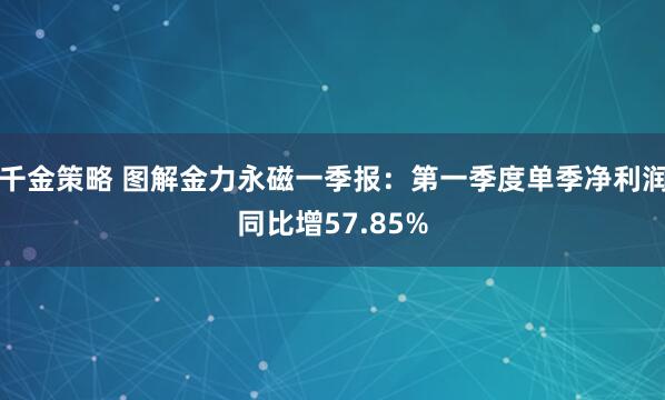 千金策略 图解金力永磁一季报：第一季度单季净利润同比增57.85%